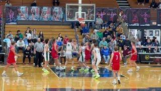 Linton's Paul Oliver with a hoop in the 4th vs West Vigo