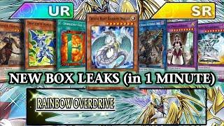 NEW BOX LEAKS in 1 MINUTE: Rainbow Overdrive | Tri-Brigade, Dragonmaid, HERO, Invoked [Duel Links]