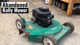 Barn Find Rally Lawn Mower - Will It Run