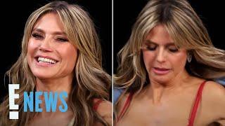 Heidi Klum STRIPS DOWN To Her Bra During ‘Hot Ones’ Interview | E! News