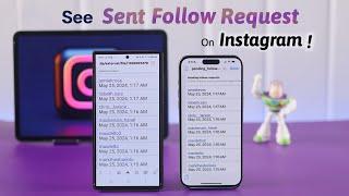 How to See a List of Sent Follow Requests on Instagram! [Check to Cancel]