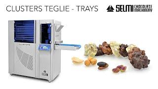 Cluster Teglia: production of Cluster: chocolate-based agglomerates containing nuts inclusions