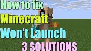 Fix MINECRAFT Won't Launch in Windows 10/8/7 I 3 SOLUTIONS 2023