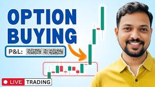 Option Buying Trend Setup + Live Trading