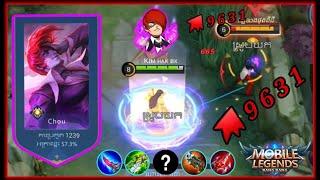 THE NEW USEFUL KIM HAK BX2 CHOU COMBO! EASY KILL ENEMY CARRY | MLBB 2023