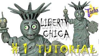 Либерти Чика ФНАФ АР Туториал 1 из Пластилина Liberty Chica FNAF AR Tutorial 1 from Plasticine