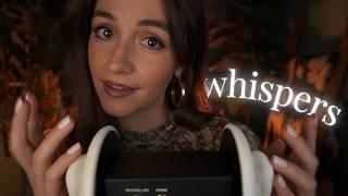 ASMR | Ear Attention and Up-Close Whispers  for sleep & relaxation 