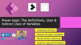 Power Apps: The Definitions, Uses & Indirect Uses of Variables