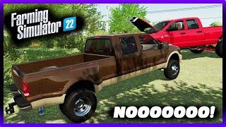 FARM SIMULATOR 22 RP - I MAY HAVE KILLED THE FORD POWERSTROKE!