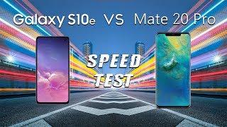 Samsung Galaxy S10e vs Huawei Mate 20 Pro: SPEED TEST