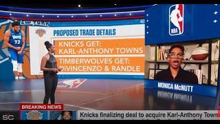 BLOCKBUSTER KNICKS TRADE - Is Towns the Answer?