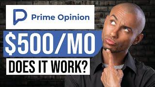 Prime Opinion Review: Earn $5 Per Survey? (Truth Revealed)
