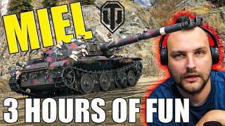 3 Hours of Fun with Bourrasque Miel in World of Tanks!