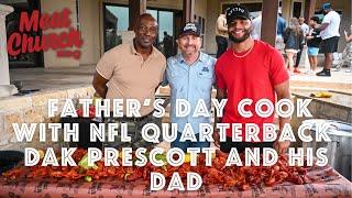 Father's Day Cook with Dak Prescott and his Dad - Crawfish Boil