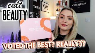 CULT BEAUTY HAUL OF FAME EDIT UNBOXING | WHO VOTED THESE??    MISS BOUX