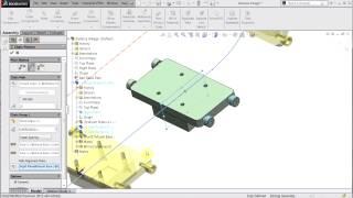 SOLIDWORKS - New in 2015: Chain Component Pattern