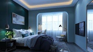 3D MAX 2018 BEDROOM MODELING TUTORIAL WITH VRAY