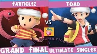 The Gourmet Race 8 SSBU Grand Final- DL| Farticlez(Lucas, Little Mac) Vs. DL| Toad(Pokémon Trainer)