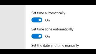 Fix Set Time Zone Automatically Not Working on Windows 10