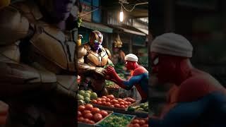 Avengers selling vegetables  #shorts # #marvel #short #viralvideo #gaming