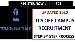 TCS OFF-Campus 2020-21 Registration Process - Step by Step NextStep Portal | All Degrees & Branches|