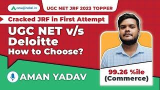 UGC NET 2023 Topper Interview | UGC NET Cleared in First Attempt | Cleared NET JRF in Commerce