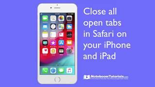 Close all your Safari Tabs at once on the iPhone and iPad