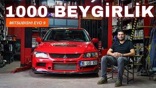 1000 HP Mitsubishi Lancer Evolution 9 Merak Edilenler | Uğur Egzoz Bursa