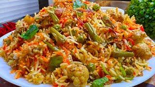 Mix Veg Biryani With Homemade  Biryani Masala | Mix Veg Biryani Recipe ️