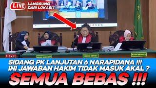 Live Langsung Dari Lokasi‼️SIDANG PK LANJUTAN  6 NARAPIDANA JAWABAN HAKIM YANG TIDAK MASUK AKAL‼️