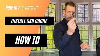 How to install NVMe SSD cache on Synology NAS