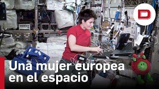 Samantha Cristoforetti, primera mujer europea en caminar por el espacio