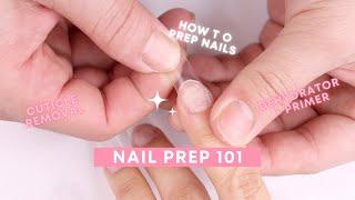 Nail Prep 101 | Cuticle Removal, Dehydrator + Primer