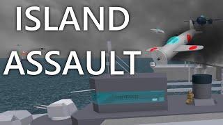 ISLAND ASSAULT in Roblox Naval Warfare