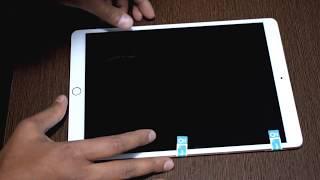 How to Install  Tempered Glass Screen Scratch Guard Protector For Apple iPad