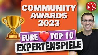 Die beliebtesten EXPERTENSPIELE - Brettspielblog Community Awards 2023