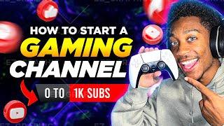 HOW TO START A GAMING CHANNEL!! 2022 BEST METHOD