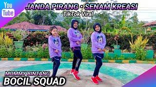 JANDA PIRANG - SENAM KREASI | Tiktok Viral | Avrill & Amel feat. Mommy | BOCIL SQUAD | MOMMY BINTANG