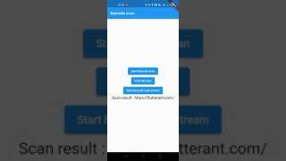 Barcode / QR Code Scanner in Flutter