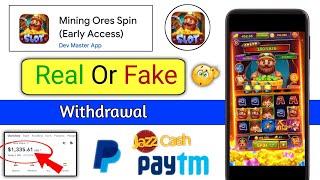 Mining Ores Spin Withdrawal - Mining Ores Spin Real Or Fake - Mining Ores Spin Game