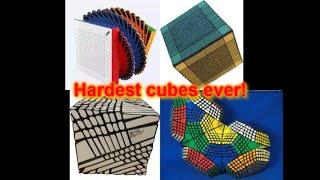 Top 10 hardest rubik's cubes in the world