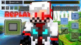 MINECRAFT PE 1.21+ BEST [ REPLAY MOD]  |  CINEMATIC MOD FOR MINECRAFT PE