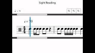 Rockschool Drums Grade 2 Sight Reading