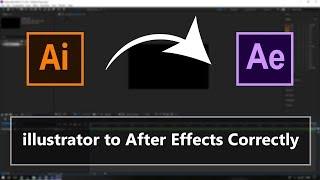 Easily Import Adobe Illustrator Files to After Effects