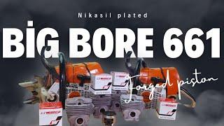 BIGBORE Ms661 Forged piston 58mm Bolt on kit!! Finally Here!!!