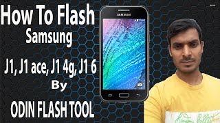 How To Flash Samsung J1 by Odin Flash Tool