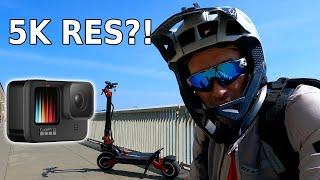 GoPro HERO 9 x TurboWheel Phaeton | Unboxing And Timelapse Electric Scooter Ride