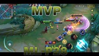 Score 11-1-13 Boy Anime MVP  best  Granger Mobile Legends part 28#mlbb #onlinegaming