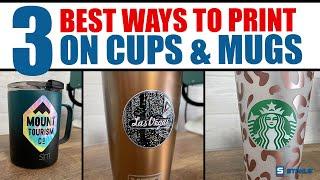 Best Ways to Print on Cups and Mugs without Extra Equipment