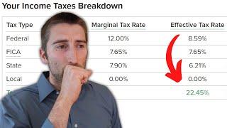 Marginal vs Effective Tax Explained (Easy To Understand!)